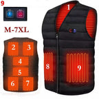 Gilet Chauffant Sans Manches Col V (Moto & Extérieur) — Protection Thermique pour Motards