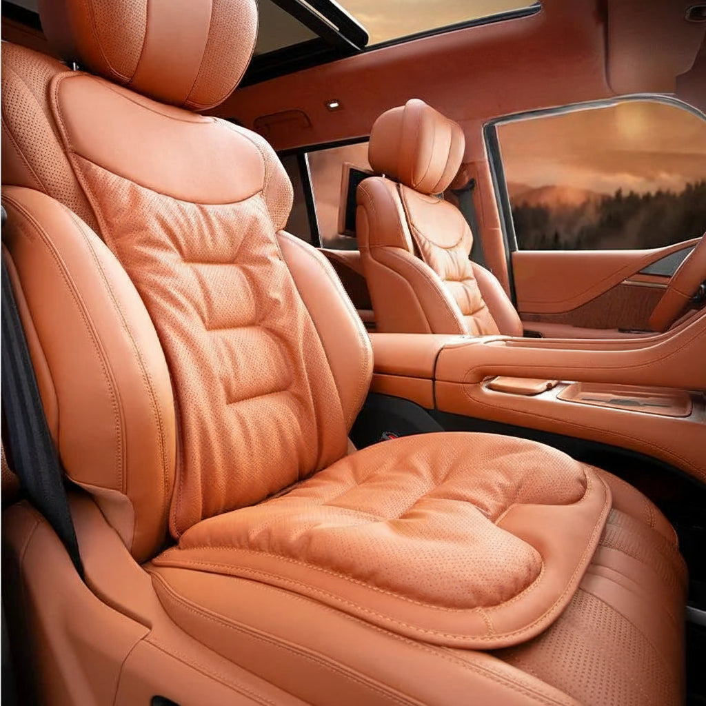 Coussin de Dos de Voiture Ergonomique en Mousse - Support Lombaire Universel pour Siège Auto