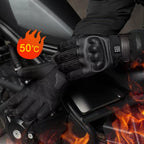 Elektrische beheizbare Touchscreen-Handschuhe für Motorrad, Ski & Fahrrad - Schnelles Aufheizen, 3 Stufen