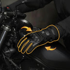 Elektrische beheizbare Touchscreen-Handschuhe für Motorrad, Ski & Fahrrad - Schnelles Aufheizen, 3 Stufen