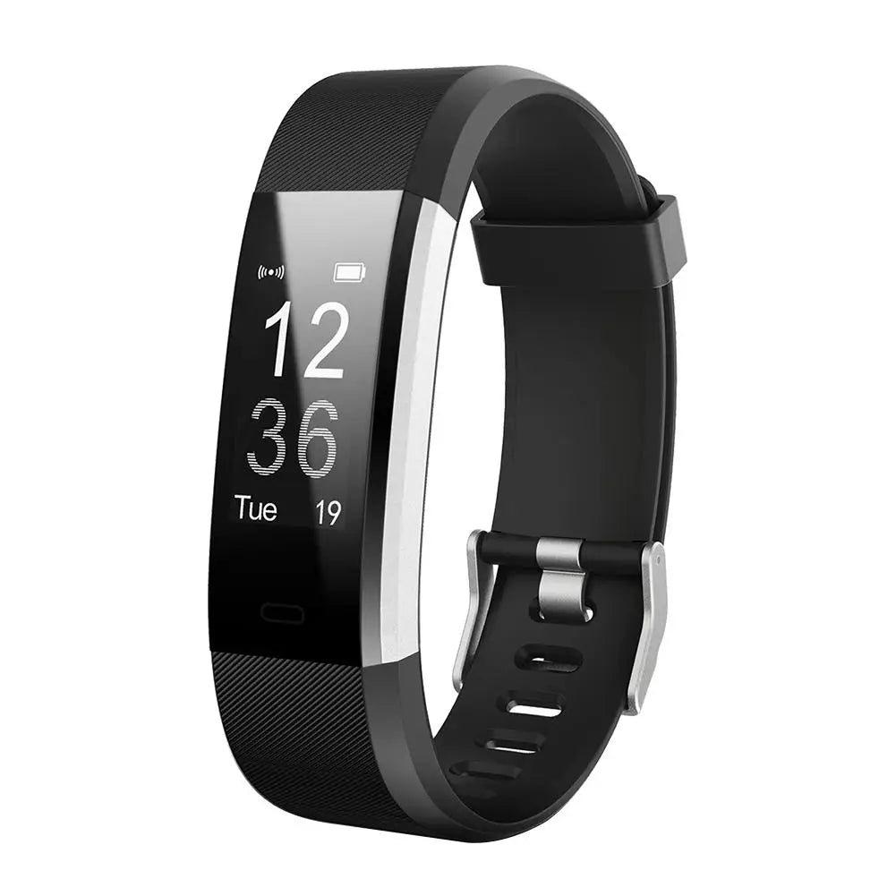 Montre Connectée Senior Haute Lisibilité – Suivi & Écran Tactile Simplifié
