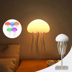 Lampe LED Méduse – Veilleuse RVB à commande vocale à changement de couleur