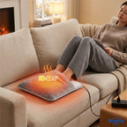 Elektrischer Fußwärmer aus weichem Flanell - USB-Heizmatte mit konstanter Temperatur