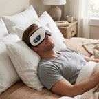 6D-Augenmassagegerät — Druckluftmassage, Wärmebehandlung & Bluetooth-Musik