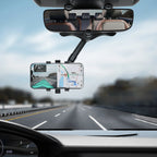 Support de téléphone pour rétroviseur à 360 degrés