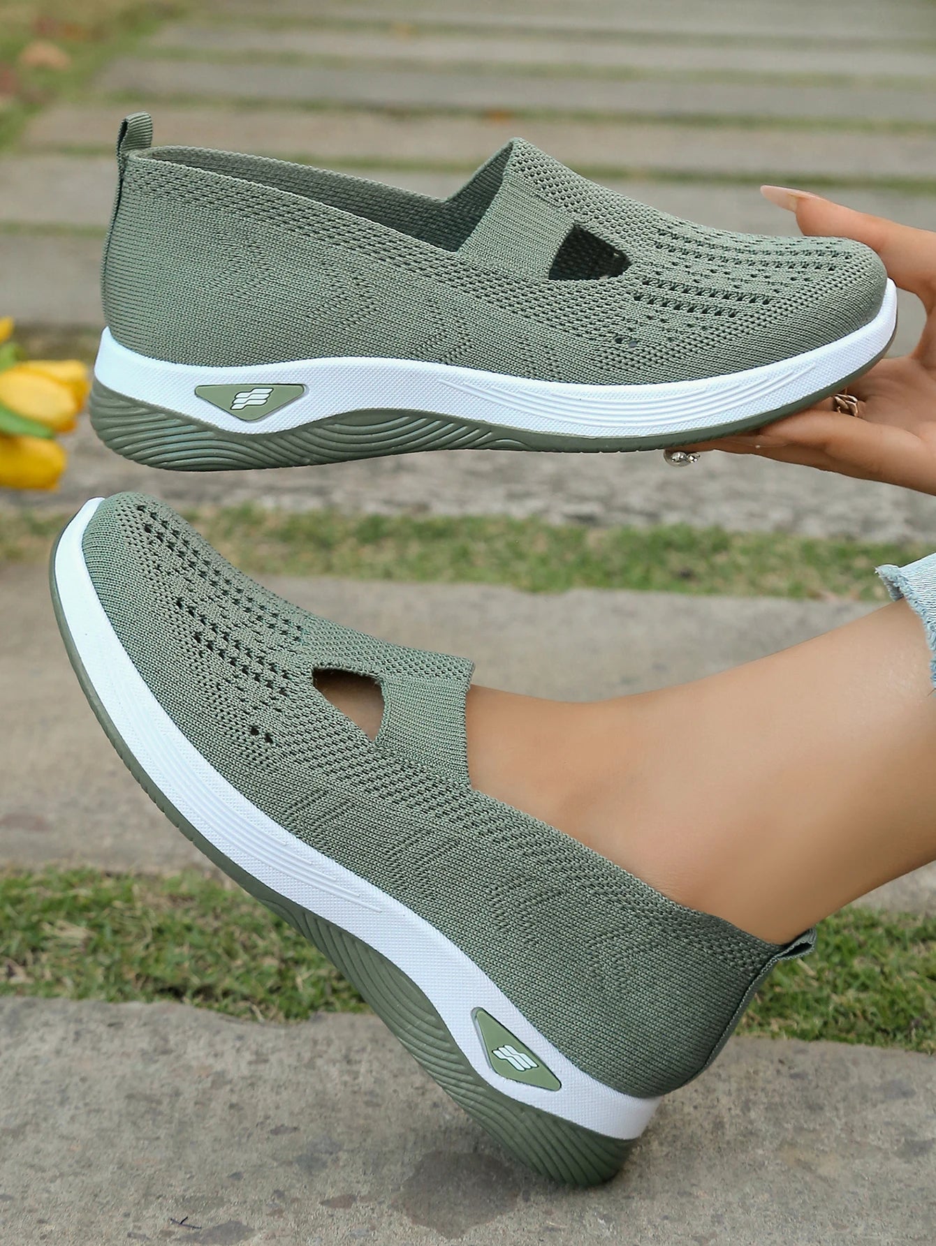 Chaussures de Marche en Maille pour Femmes - Grand Confort à Coussin d'Air