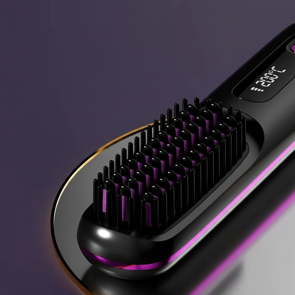 Lisseur Sans Fil Portable – Technologie Céramique & Ionique