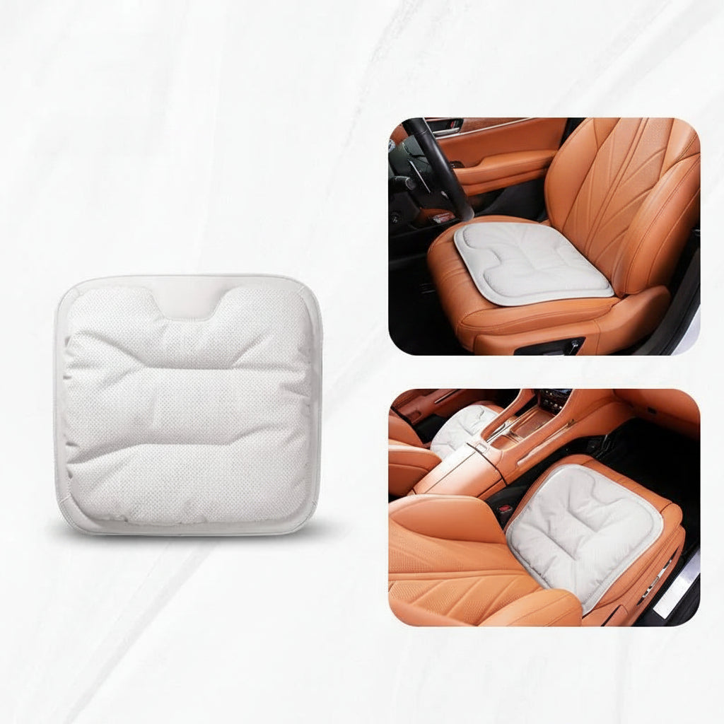 Coussin de Dos de Voiture Ergonomique en Mousse - Support Lombaire Universel pour Siège Auto
