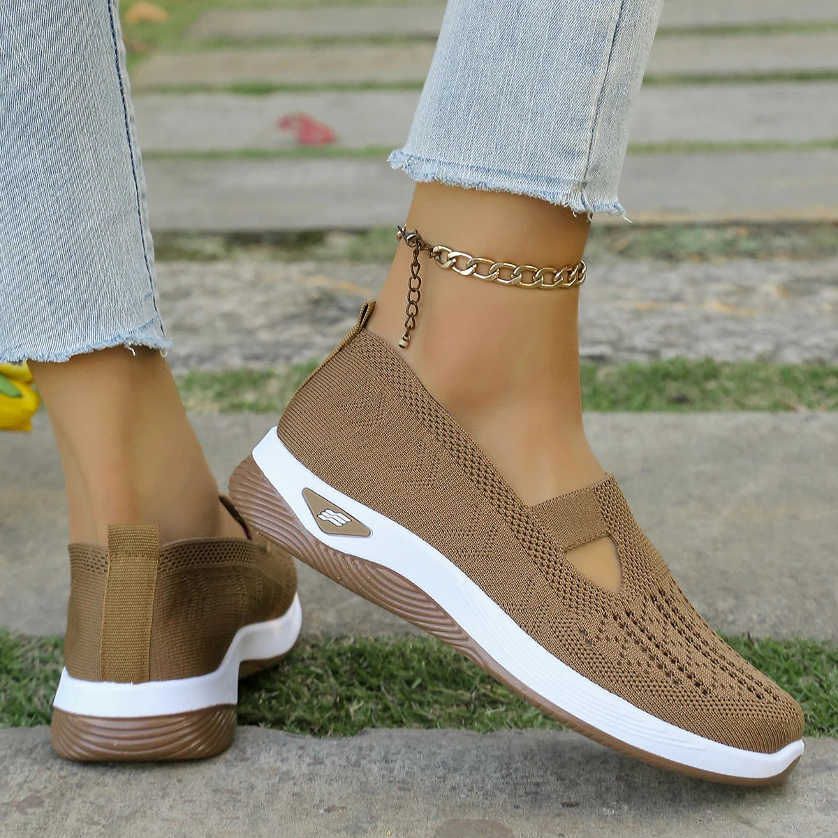 Chaussures de Marche en Maille pour Femmes - Grand Confort à Coussin d'Air