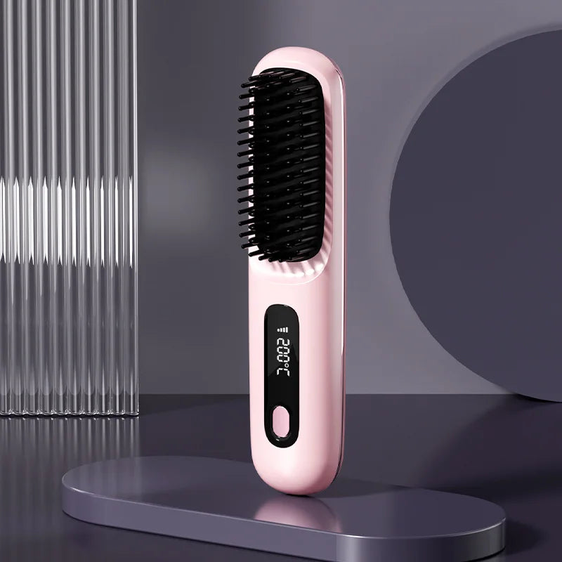 Lisseur Sans Fil Portable – Technologie Céramique & Ionique