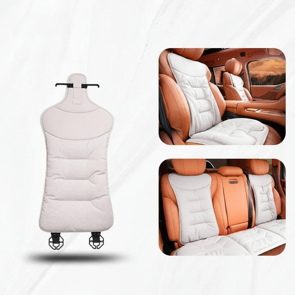 Coussin de Dos de Voiture Ergonomique en Mousse - Support Lombaire Universel pour Siège Auto