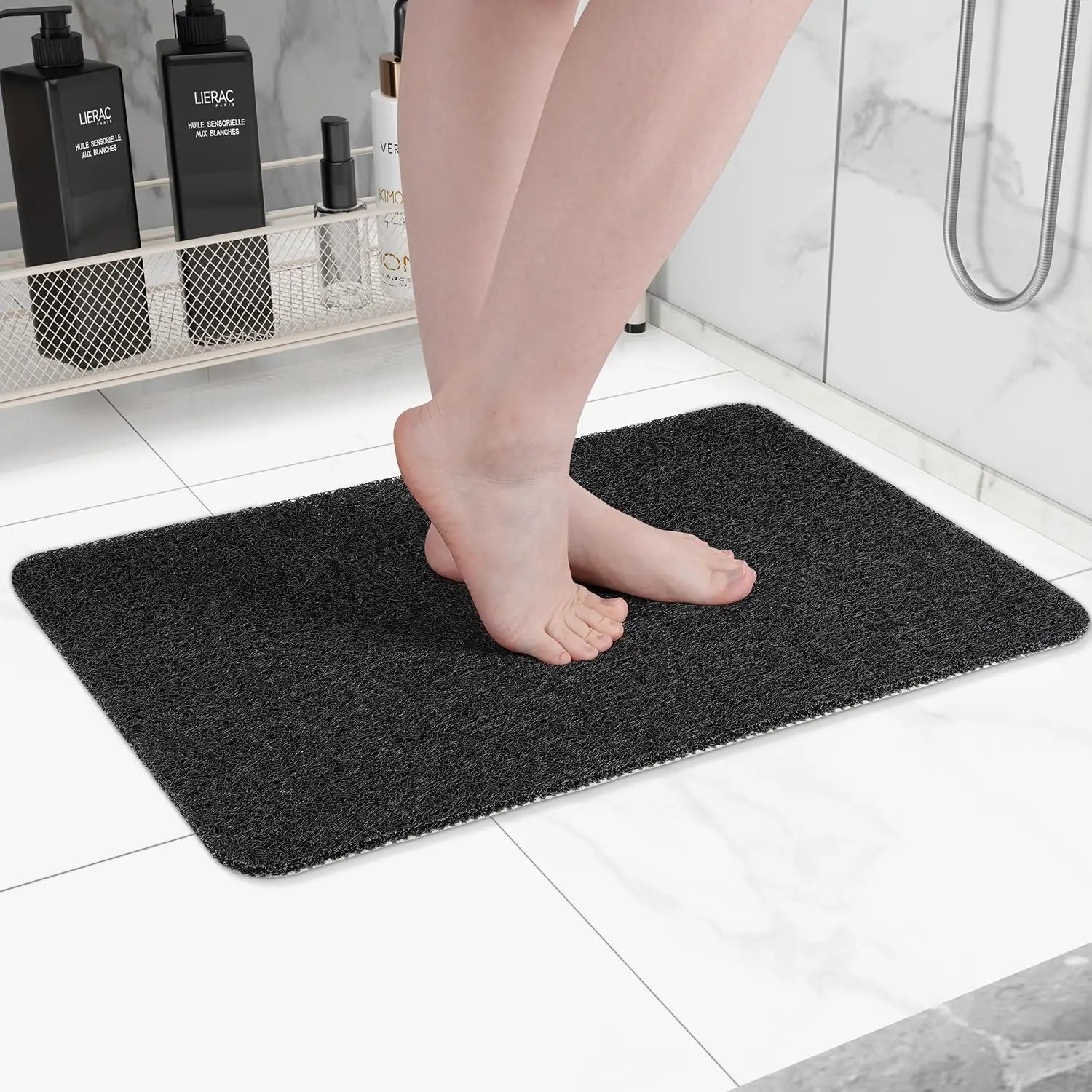 Tapis de Douche Antidérapant et Anti-Moisissure Découpable