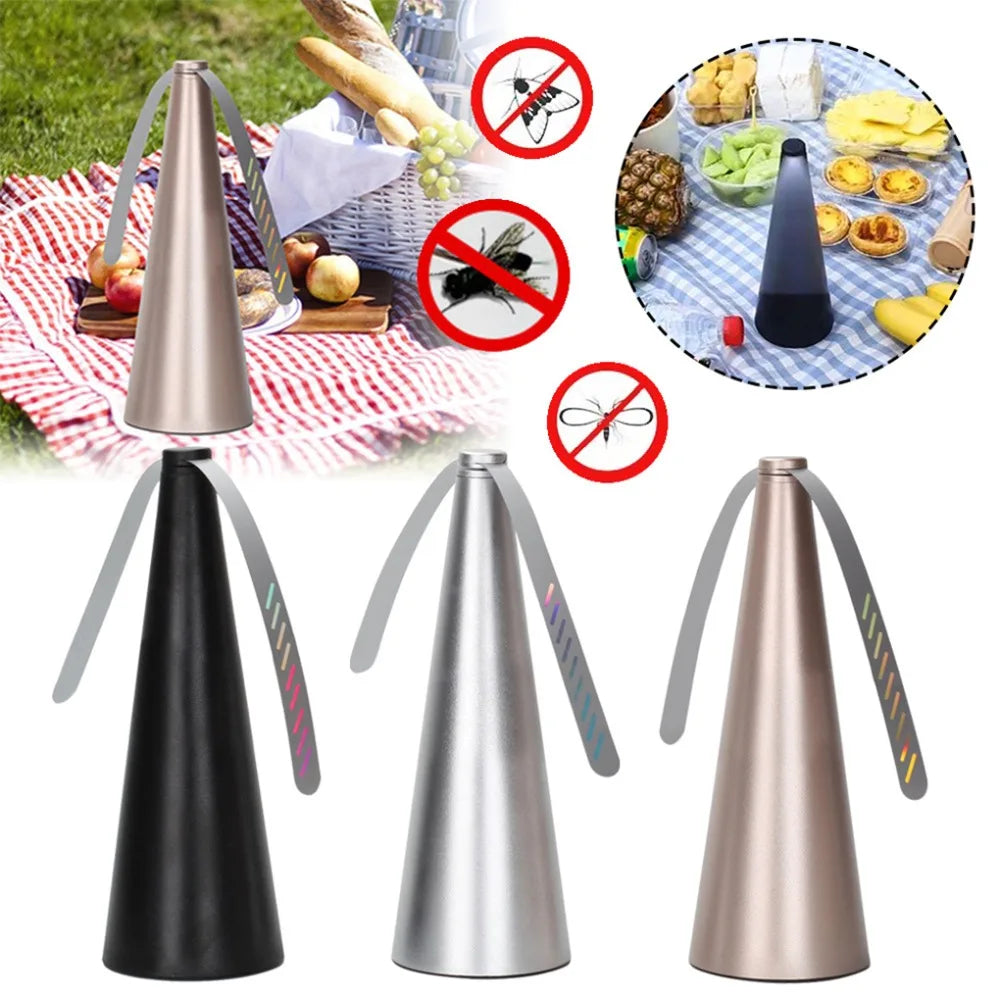 Ventilateur Répulsif Anti-Mouches & Moustiques Sans Fil – Protection de Table
