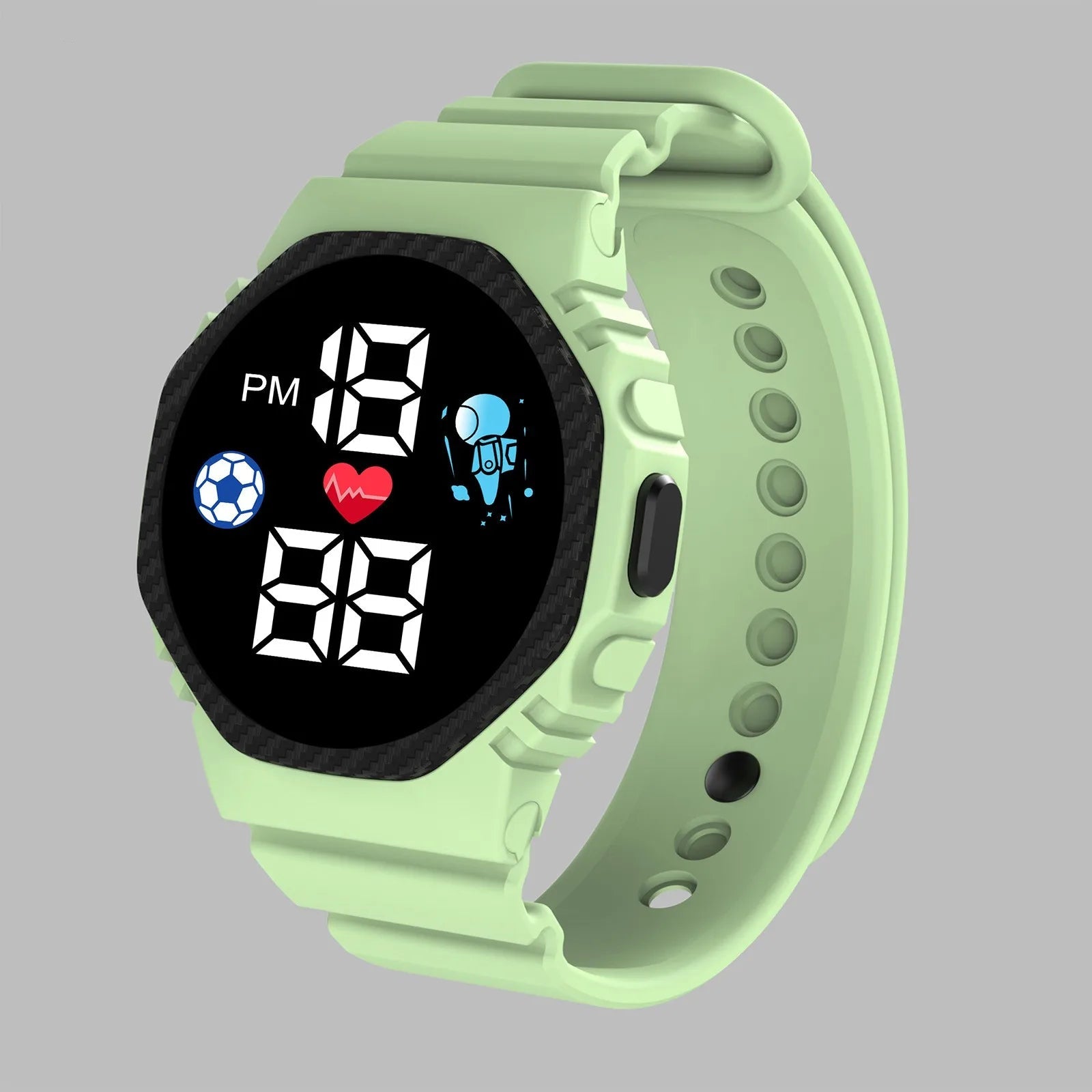 Montre Digitale Enfant – Résistante, Étanche & Confortable