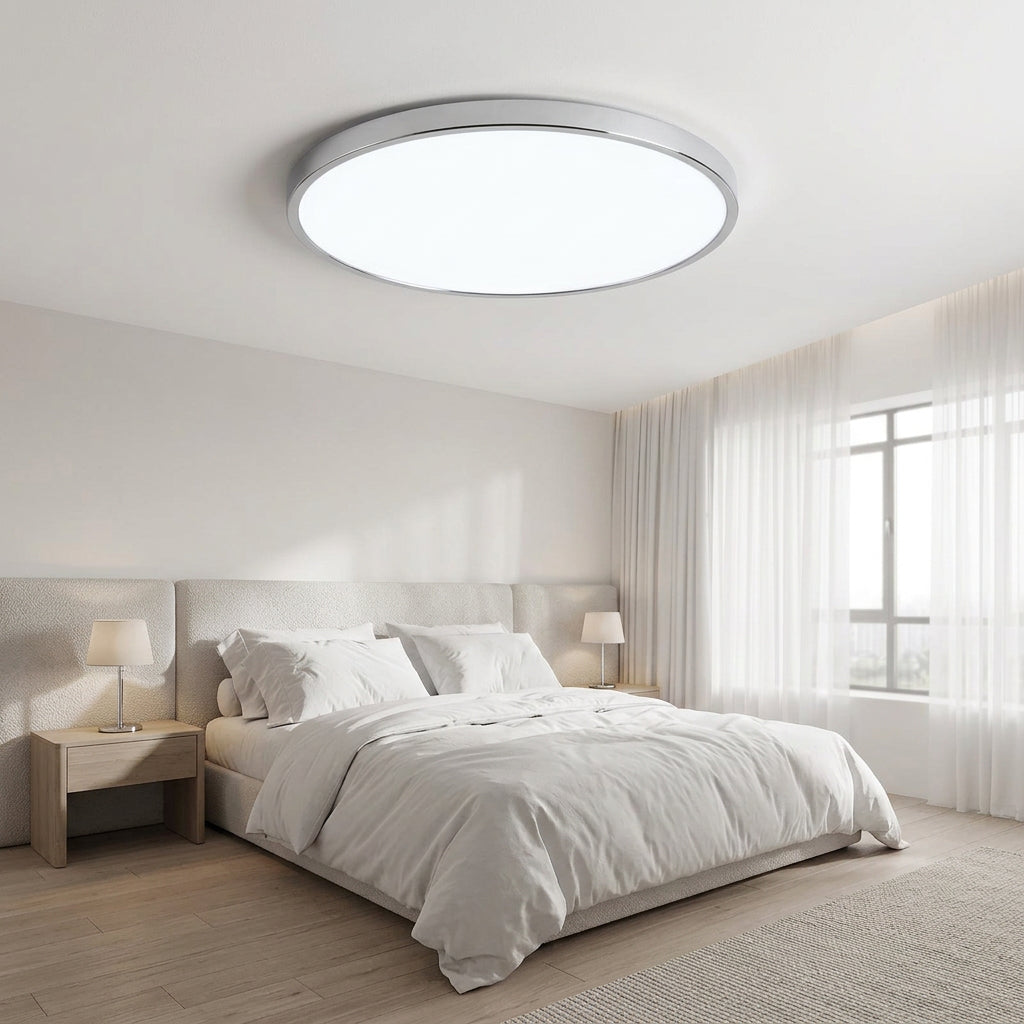 Plafonnier LED Moderne Tri-Proof Ultra-Plat — Étanche, Anti-Poussière & Anti-Moustiques