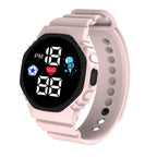 Montre Digitale Enfant – Résistante, Étanche & Confortable