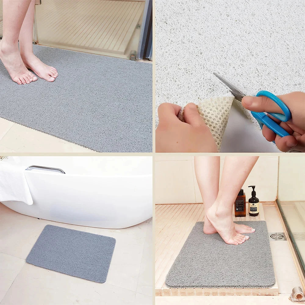 Tapis de Douche Antidérapant et Anti-Moisissure Découpable