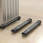 Supports Roulants Ajustables pour Électroménager (Lot de 2) — Socle Téléscopique Amovible & Antidérapant pour Machine à Laver, Réfrigérateur & Meubles