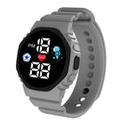 Montre Digitale Enfant – Résistante, Étanche & Confortable