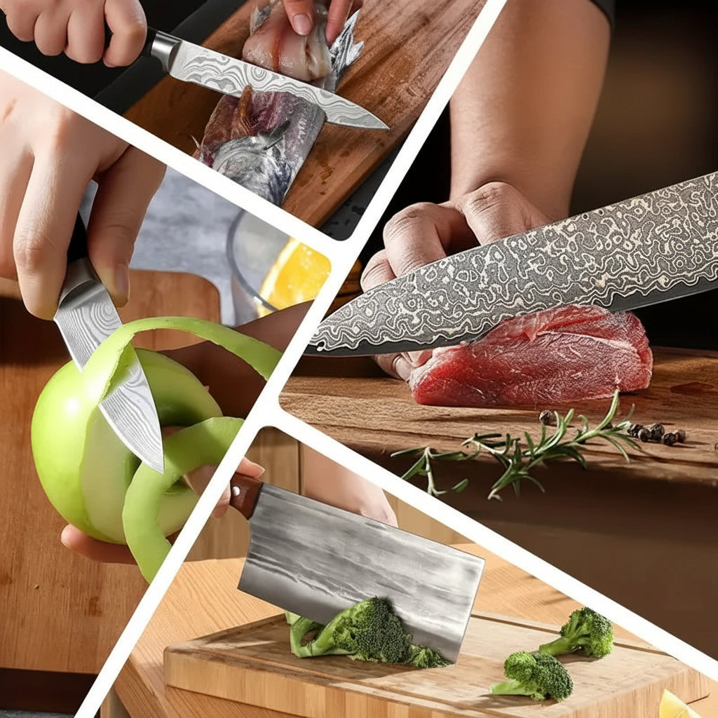 Affûteur de couteaux professionnel avec rouleau diamanté