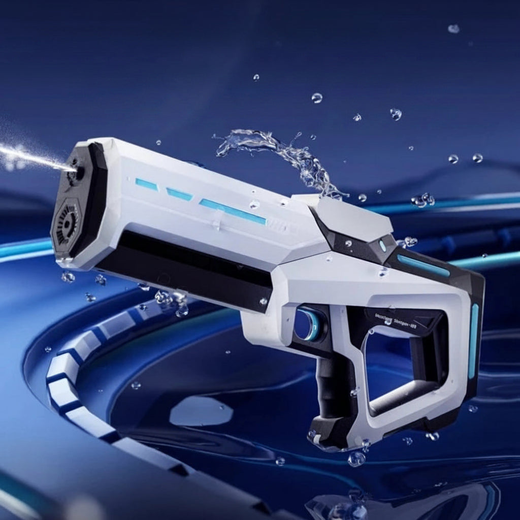 Pistolet à eau électrique 42 cm avec aspiration automatique et batterie rechargeable