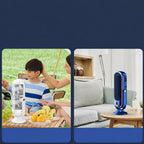 Ventilateur portable rechargeable silencieux avec rotation à 720°