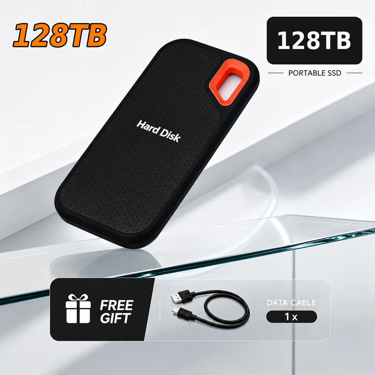 Disque Dur Externe & SSD Portable Ultra-Rapide (USB-C) - Stockage Haute Vitesse pour PC, Mac & Smartphone
