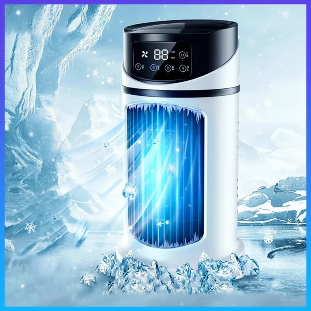 Climatiseur Mobile Portable – Rafraîchissement Silencieux & Éco-Énergétique