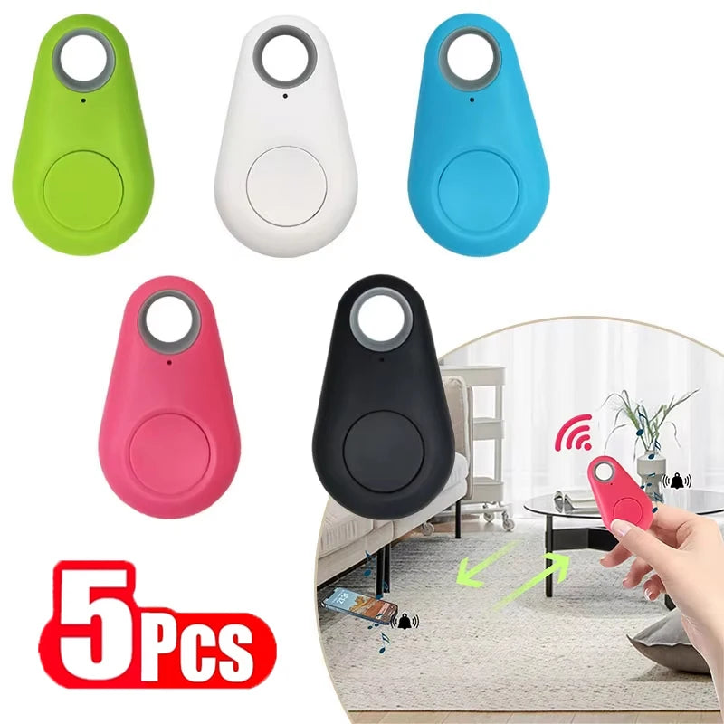 Mini Traceur Bluetooth Anti-Perte Enfant & Objets — Balise de Localisation pour Sac d'École, Clés & Effets Personnels (iOS & Android)