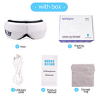 6D-Augenmassagegerät — Druckluftmassage, Wärmebehandlung & Bluetooth-Musik