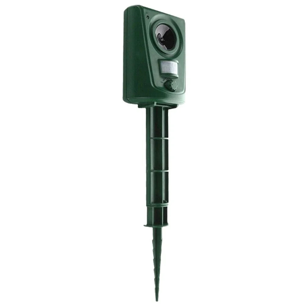 Répulsif Solaire à Ultrasons pour Animaux – Protection de Jardin