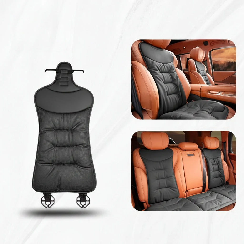 Coussin de Dos de Voiture Ergonomique en Mousse - Support Lombaire Universel pour Siège Auto