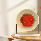 Mini Electric Space Heater (380W) - Fast Heating & Overheat Protection for Office and Home