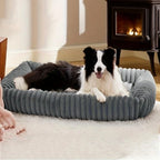 Orthopädisches, weiches Plüsch-Hundebett — Komfort & Halt für alle Jahreszeiten
