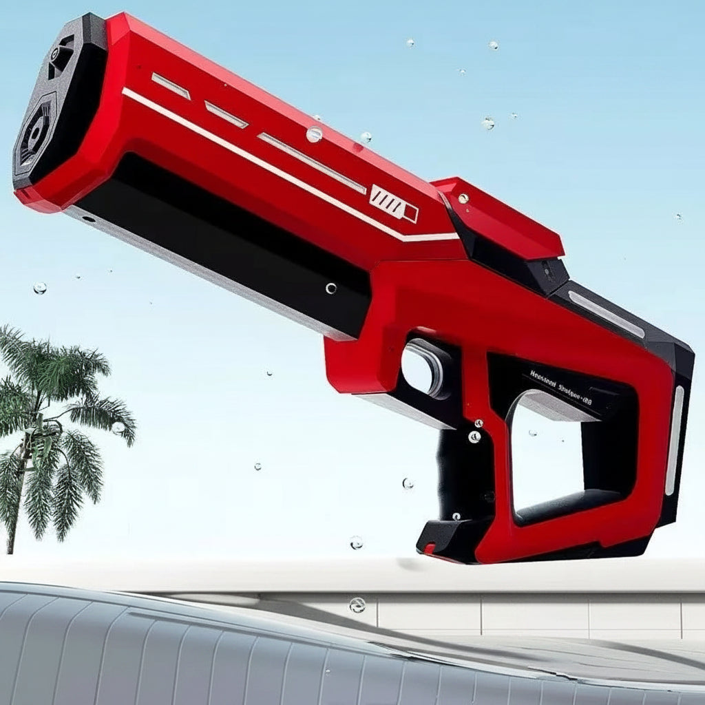 Pistolet à eau électrique 42 cm avec aspiration automatique et batterie rechargeable
