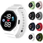 Montre Digitale Enfant – Résistante, Étanche & Confortable
