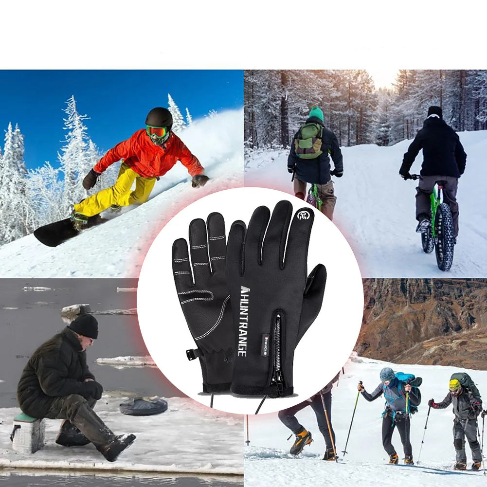 USB-beheizbare Handschuhe - Wärmeschutz & Touchscreen-kompatibel für Skifahren, Motorradfahren und Wandern