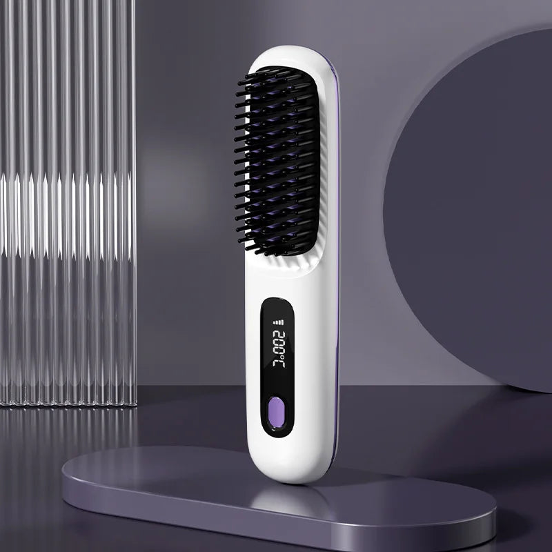 Lisseur Sans Fil Portable – Technologie Céramique & Ionique