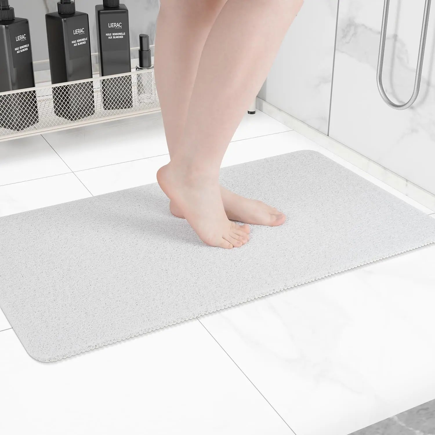 Tapis de Douche Antidérapant et Anti-Moisissure Découpable