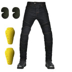 🏍️ Reinforced Anti-Fall Motorcycle Jeans — Riding Pants with CE Protections (All Seasons)