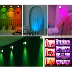 Projecteur Sans Fil – Éclairage d'Ambiance & Design Haute Visibilité avec 62 lumières