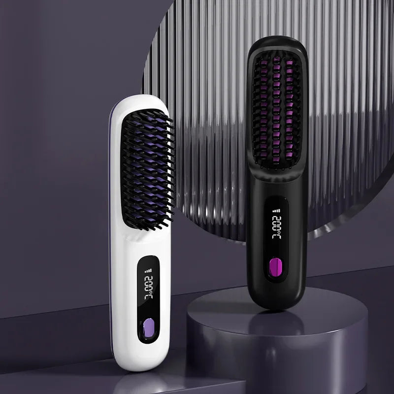 Lisseur Sans Fil Portable – Technologie Céramique & Ionique
