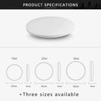 Plafonnier LED Moderne Tri-Proof Ultra-Plat — Étanche, Anti-Poussière & Anti-Moustiques