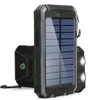 Batterie Externe Solaire 10 000 mAh – Étanche & Antichoc