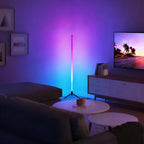 Lampe de sol LED RGB 120cm | Éclairage ambiant pour salon et gaming | Contrôle via application mobile et synchronisation musicale automatique