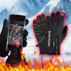 USB-beheizbare Handschuhe - Wärmeschutz & Touchscreen-kompatibel für Skifahren, Motorradfahren und Wandern