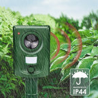 Répulsif Solaire à Ultrasons pour Animaux – Protection de Jardin