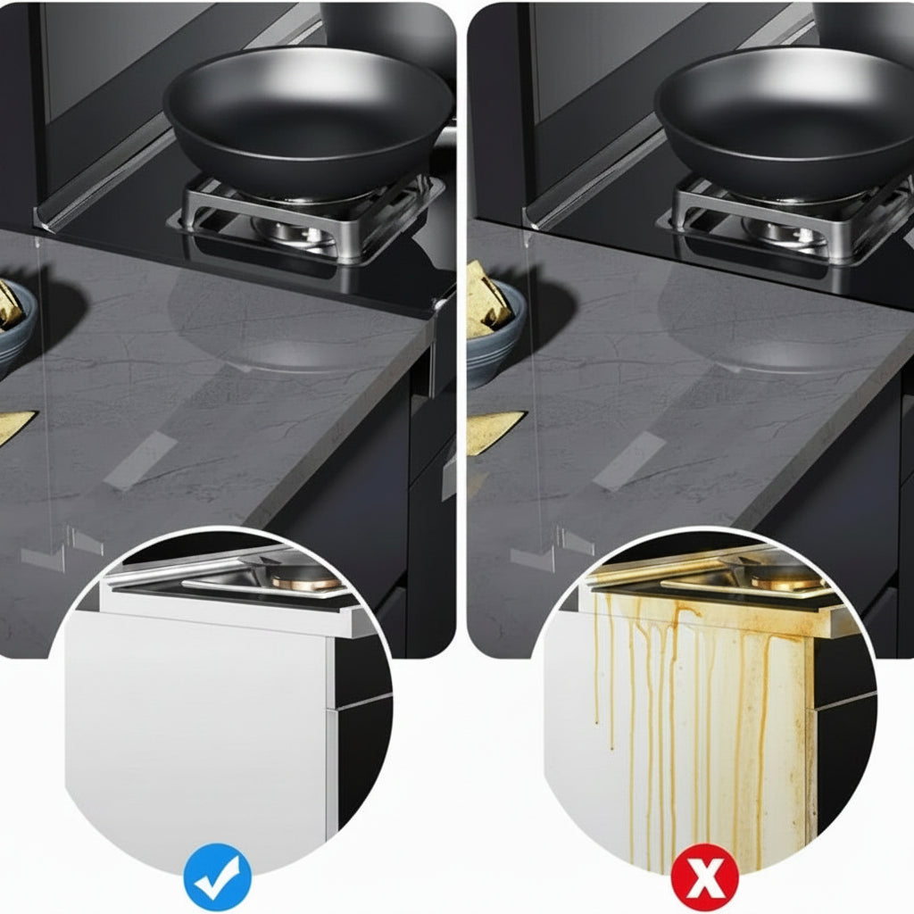 2 Paires de Couvercles d'espacement réglables pour poêles