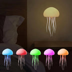 Lampe LED Méduse – Veilleuse RVB à commande vocale à changement de couleur