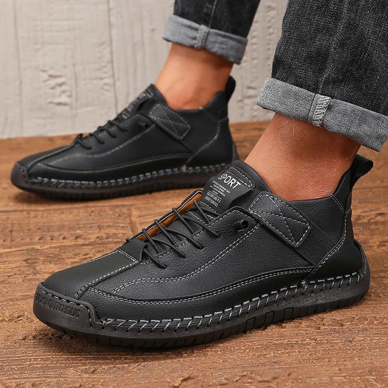 Baskets confortables pour femmes | Semelle amortissante et ajustement par sangle velcro réglable | Chaussures de marche légères et respirantes faciles à enfiler. Style moderne.